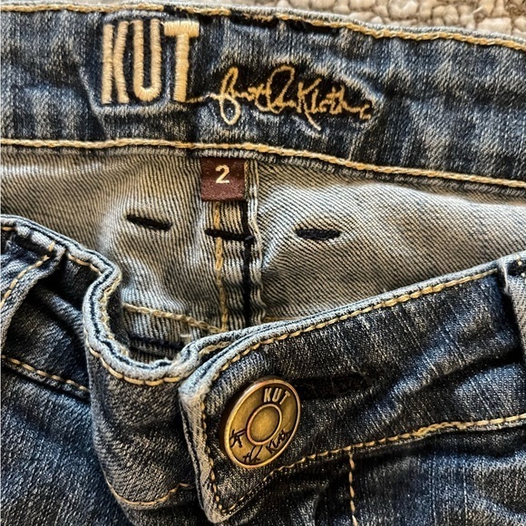 Kut from the Kloth Straight‎ Leg Skinny Jeans Size 2 - Picture 9 of 16